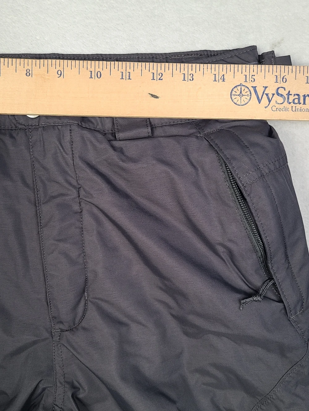 Columbia Snow Pants Mens Small Gray Bugaboo Omni Tech Snowboard Ski Lined - Picture 7 of 14